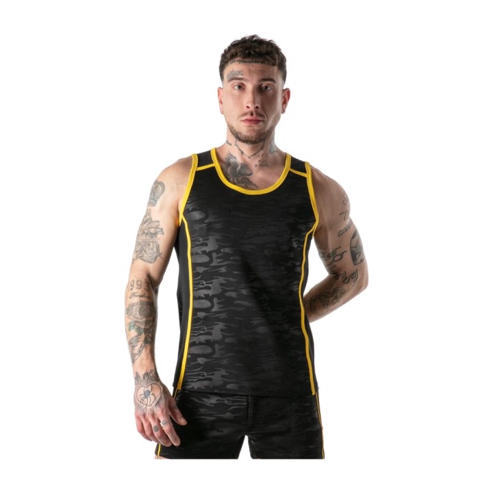 LOCKER GEAR Men's tank top FULL MILITARY ACCESS D-246686VAR