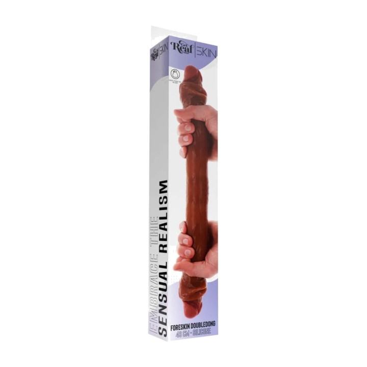 GET REAL Dildo dublu de silicong 46 CM D-244991