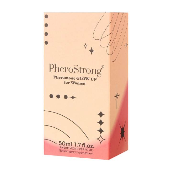 PHEROSTRONG Perfume con feromonas para mujer GLOW UP 50 ML