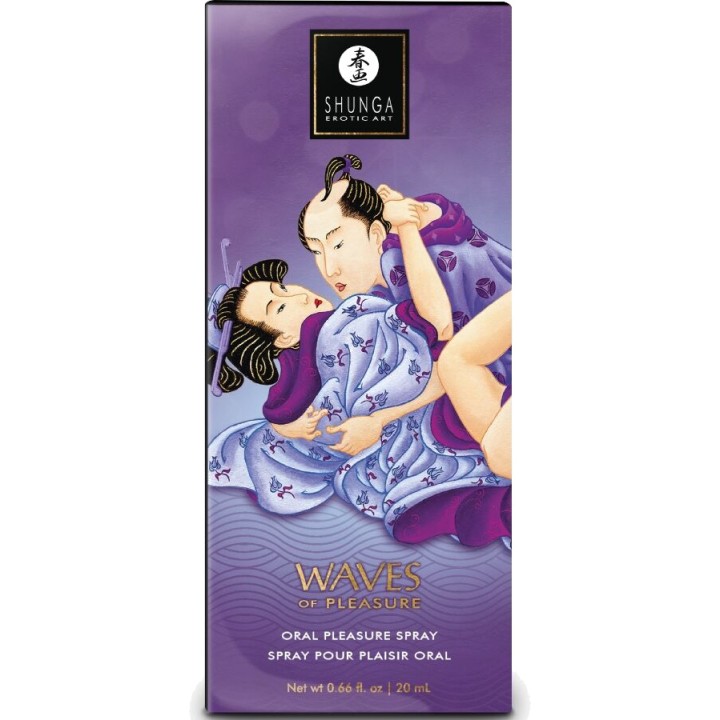 SHUNGA Spray per sesso orale con gusto WAVES PLEASURE 20 ML