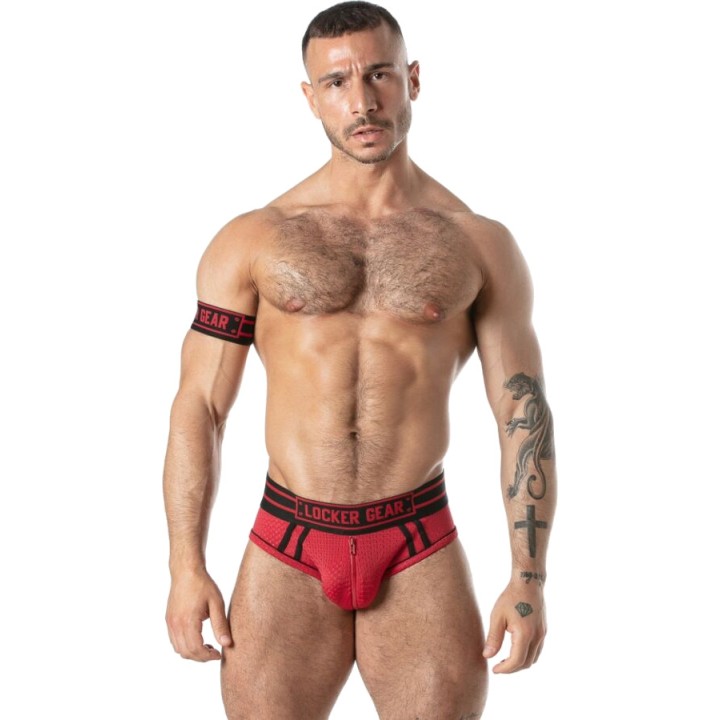 LOCKER GEAR Slip jockstrap pentru băieți SPORT MESH