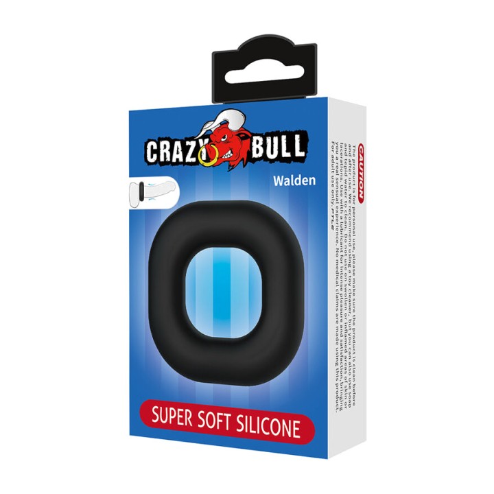 CRAZY BULL Silicone extra soft penis ring WALDEN-55223