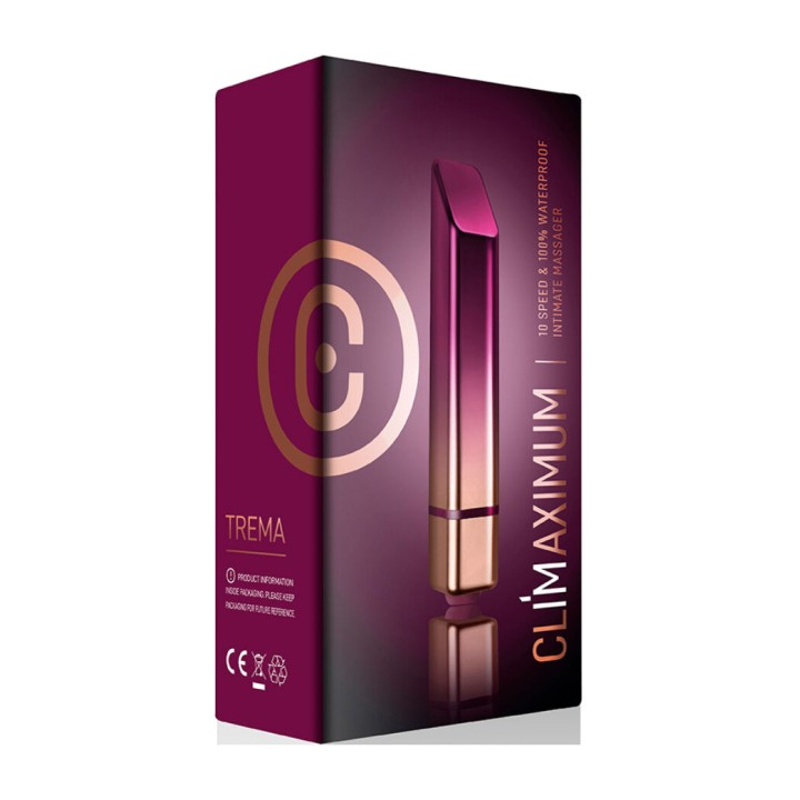 ROCKS-OFF Vibro com formato de batom CLIMAXIMUM-TREMA