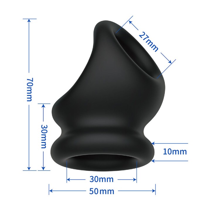 CRAZY BULL Support ring for penis and testicles OBERON-54434