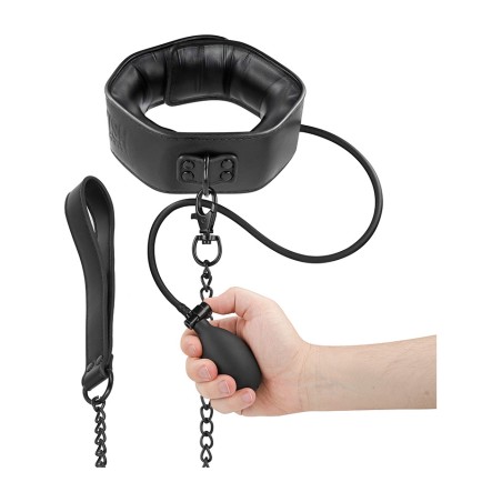 collar inflable con tirador bondage-54247
