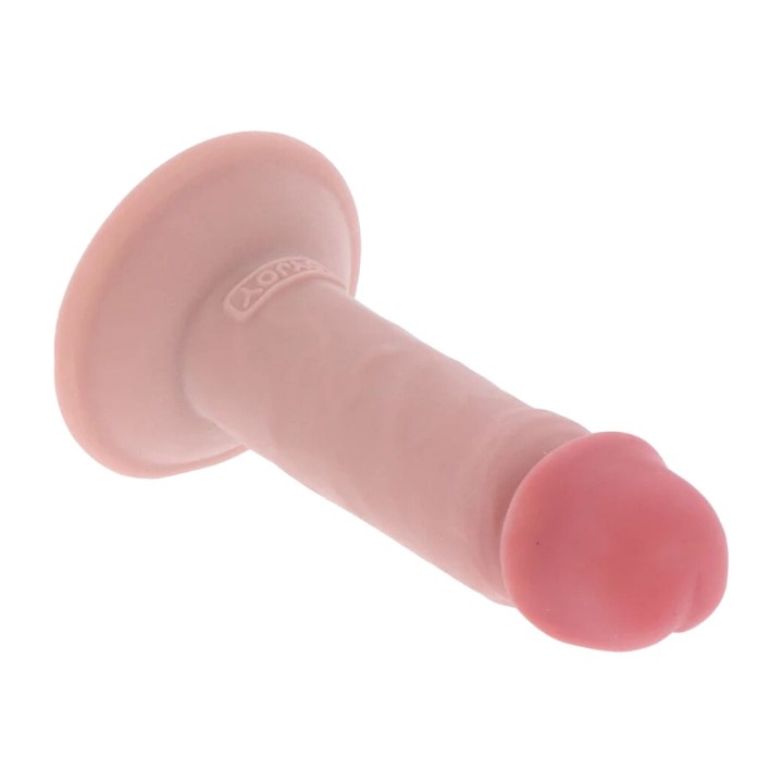 GET REAL Realistic Thick Dual Density TPE Dildo DELUXE 13 CM