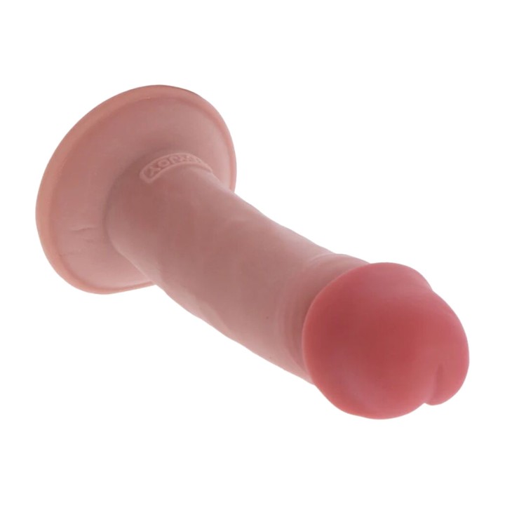 GET REAL Realistic Thick Dual Density TPE Dildo DELUXE 18 CM