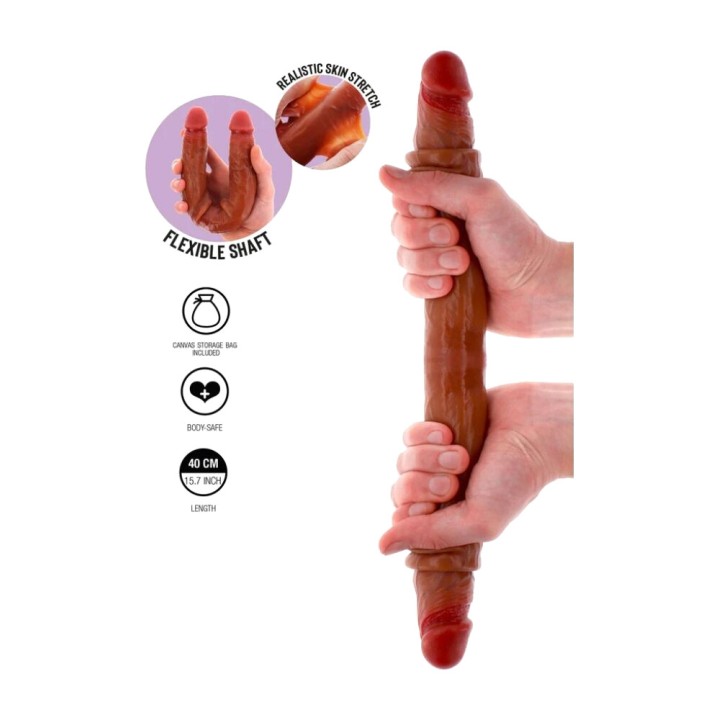 GET REAL Dildo doppio in silicone 40 CM D-244990