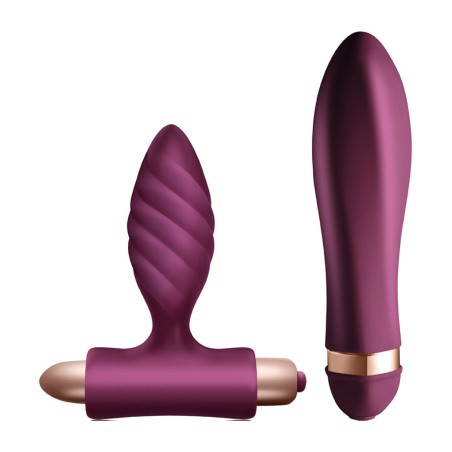 vibratore und geflochtener afterplug set climaximum-desire