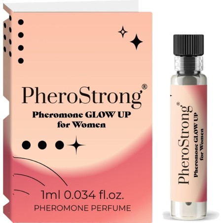 perfume com feromônios para mulher glow up 1 ml