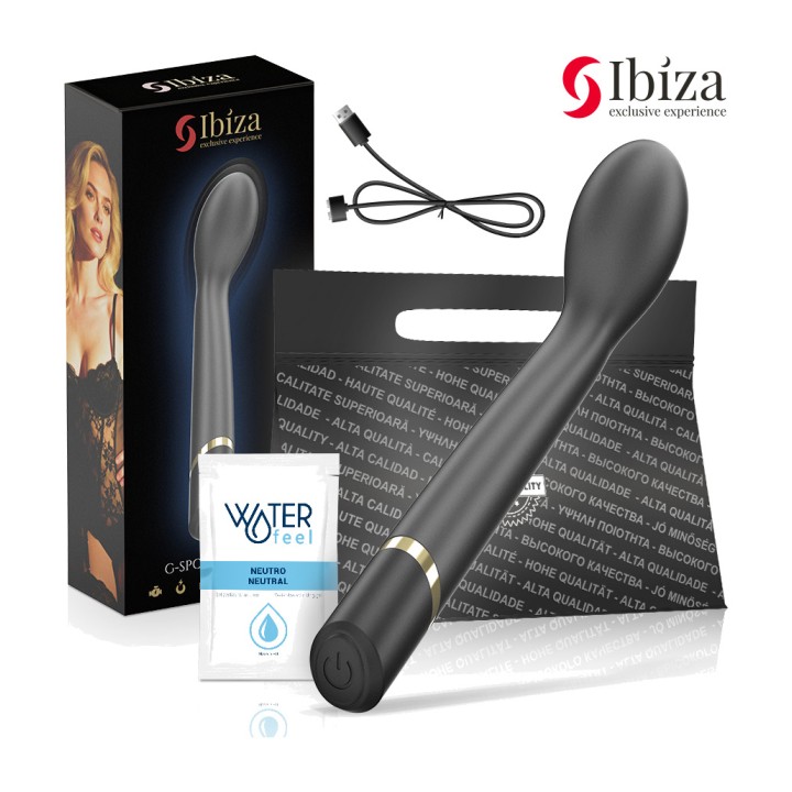 IBIZA TECHNOLOGY Rechargeable G-Spot Vibrator with 10