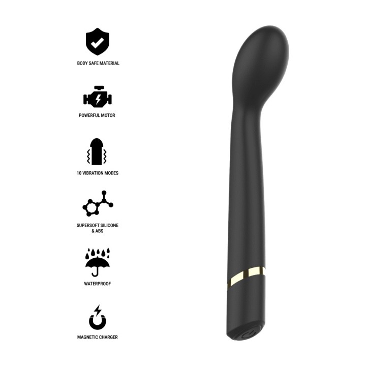 IBIZA TECHNOLOGY Vibrateur point G rechargeable avec 10