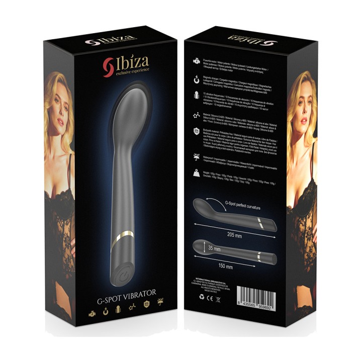 IBIZA TECHNOLOGY Rechargeable G-Spot Vibrator with 10