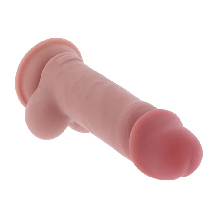 GET REAL Realistic extra thick penis with testicles DELUXE