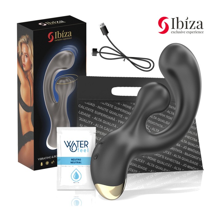 IBIZA TECHNOLOGY G-punkt vibratör och roterande stimulatör