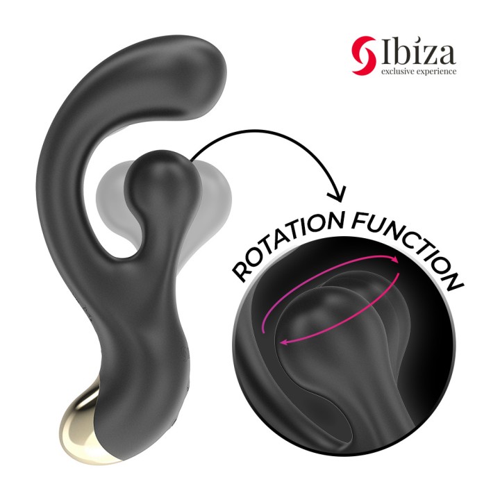 IBIZA TECHNOLOGY G-vibrátor és forgató stimulátor 53582
