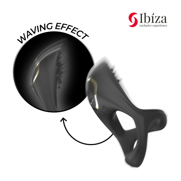 IBIZA TECHNOLOGY Anul vibrant multisensori pentru penis
