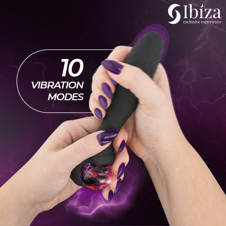 IBIZA TECHNOLOGY Vibrator și stimulator cu sferă de plasma