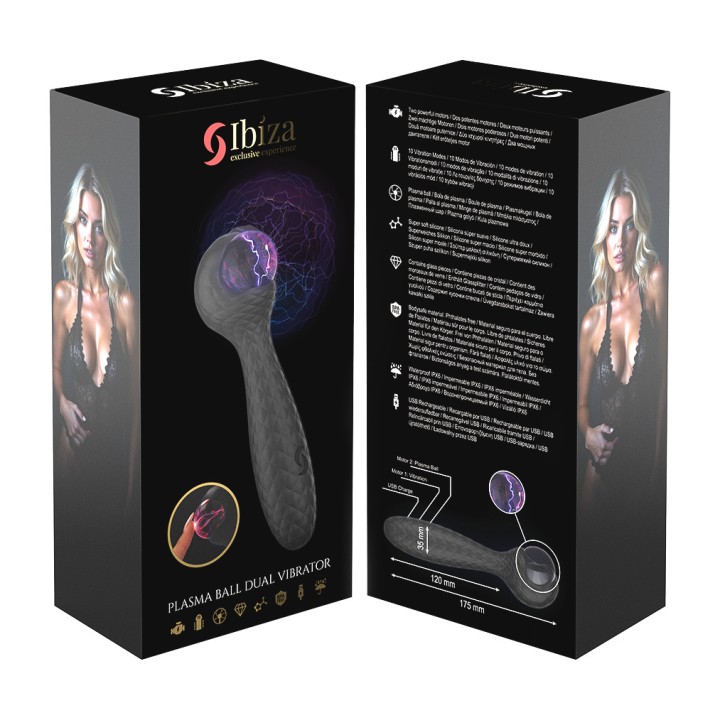 IBIZA TECHNOLOGY Vibrador e estimulador com esfera de plasma