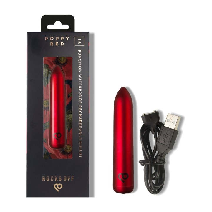 ROCKS-OFF Vibratoț recarregabil D-244660VAR