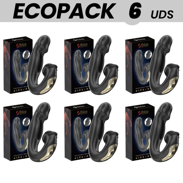 IBIZA TECHNOLOGY Pack of 6 vibrators with oscillating effect