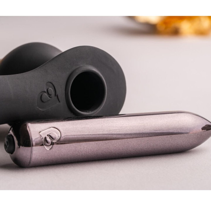 ROCKS-OFF Analplug mit Penisring-Vibrator RO-ZEN RRO