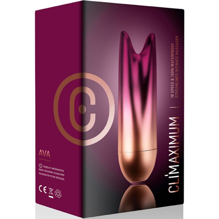 ROCKS-OFF Dildo vibrador doble CLIMAXIMUM-AVA D-244493