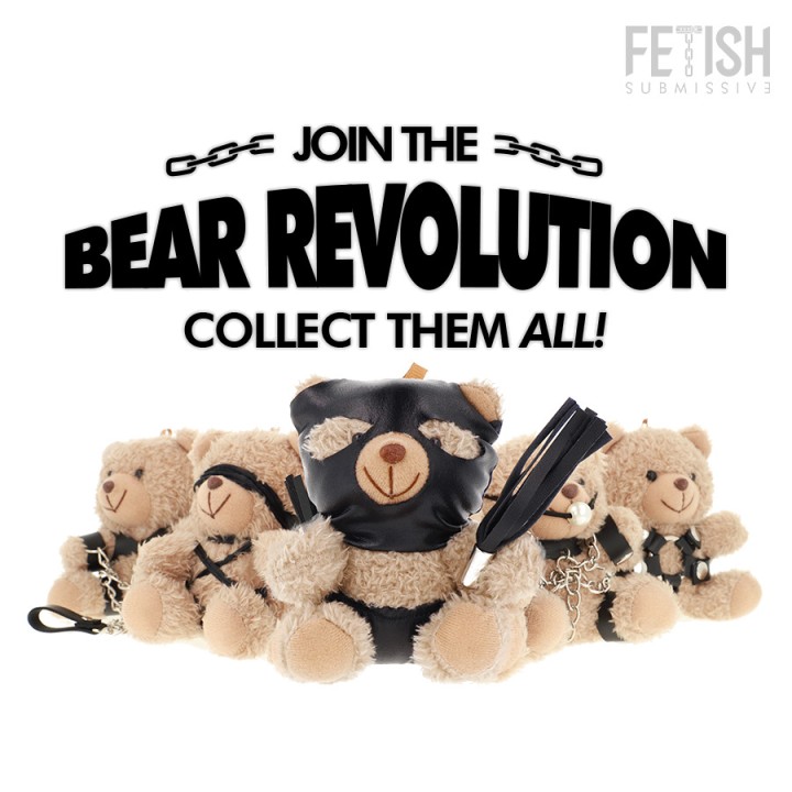 FETISH SUBMISSIVE Ossí de peluche BDSM broma model 7 LUNO