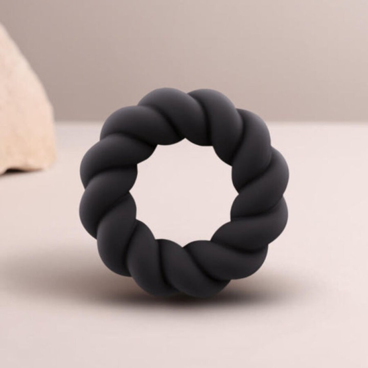 ROCKS-OFF Silicone masturbator ring TWIST D-244043