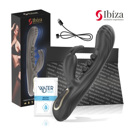lisseur lapin avec perles et pulsation 53581