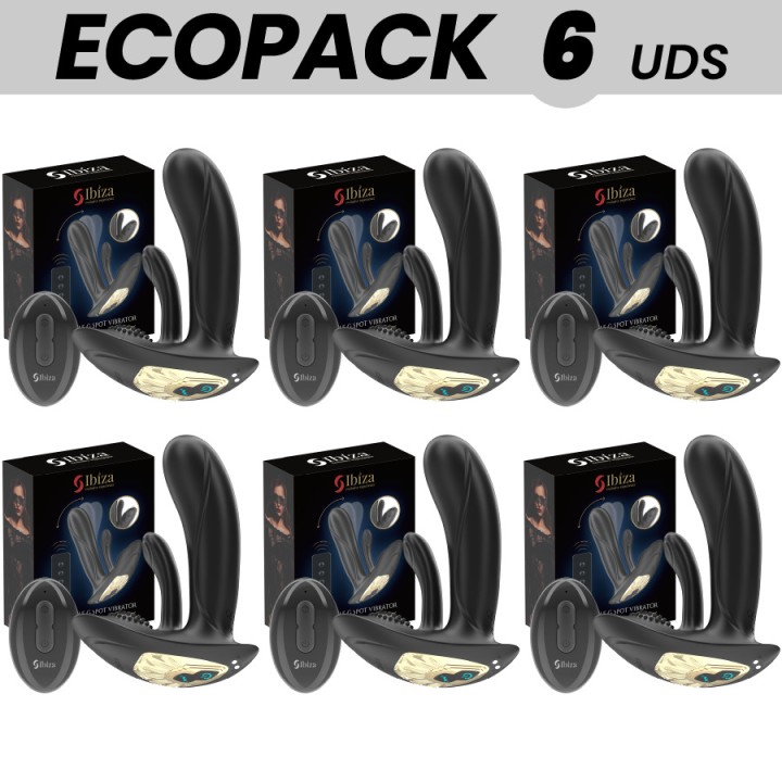 IBIZA TECHNOLOGY Kit com 6 vibradores wearables de ponto G e