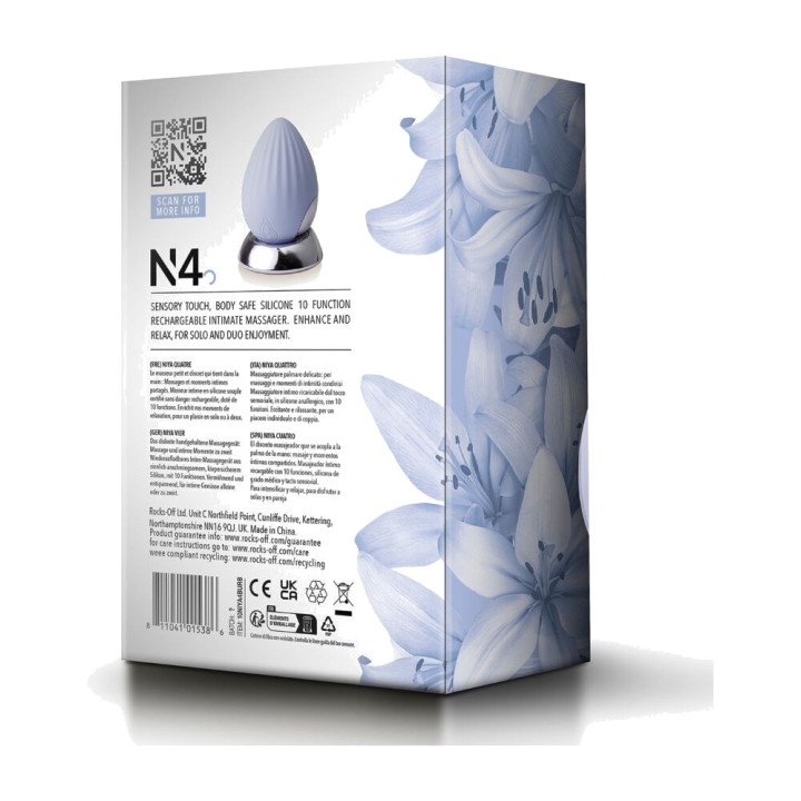 ROCKS-OFF Ekstern stimuleringsmassager NIYA N4 D-244114
