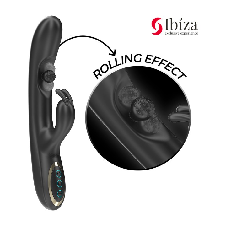 IBIZA TECHNOLOGY Kraftfull vibratör med roterande