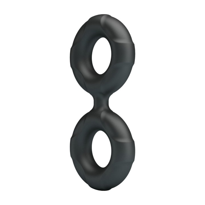 CRAZY BULL Doppio anello di silicone per pene modello 19