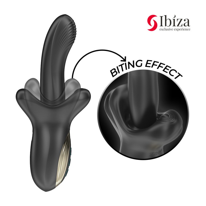 IBIZA TECHNOLOGY Powerful vibrator with thrust and bite