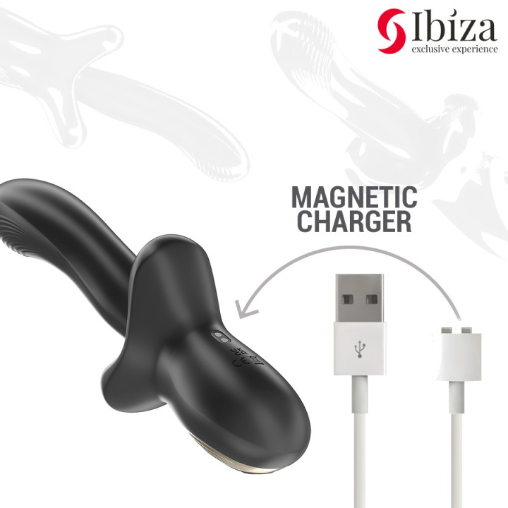 IBIZA TECHNOLOGY Powerful vibrator with thrust and bite