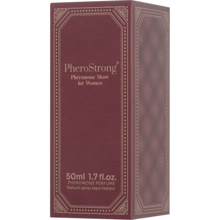 PHEROSTRONG Perfume con feromonas para mujer SHOW 50 ML