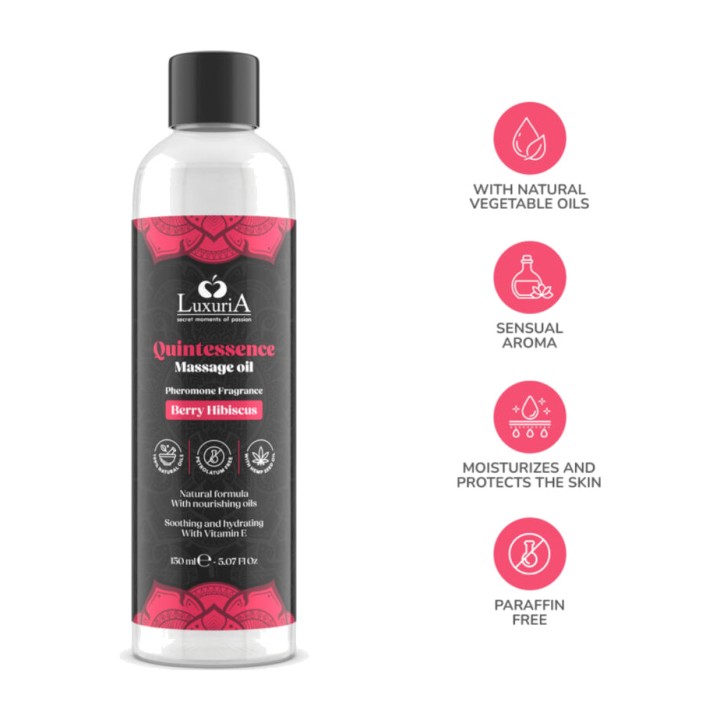 INTIMATELINE Huile de massage à saveur LUXURIA-150ML
