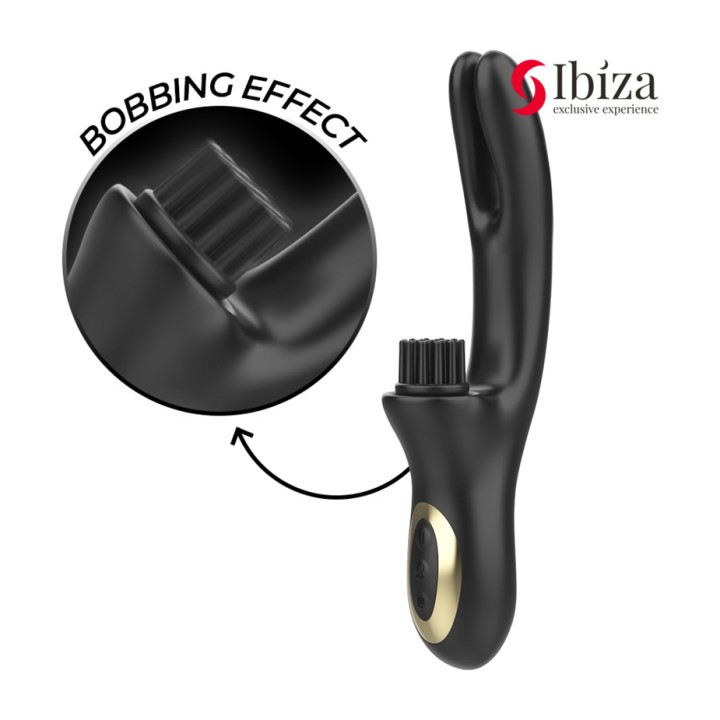 IBIZA TECHNOLOGY Vibratore con coniglio e spazzola a
