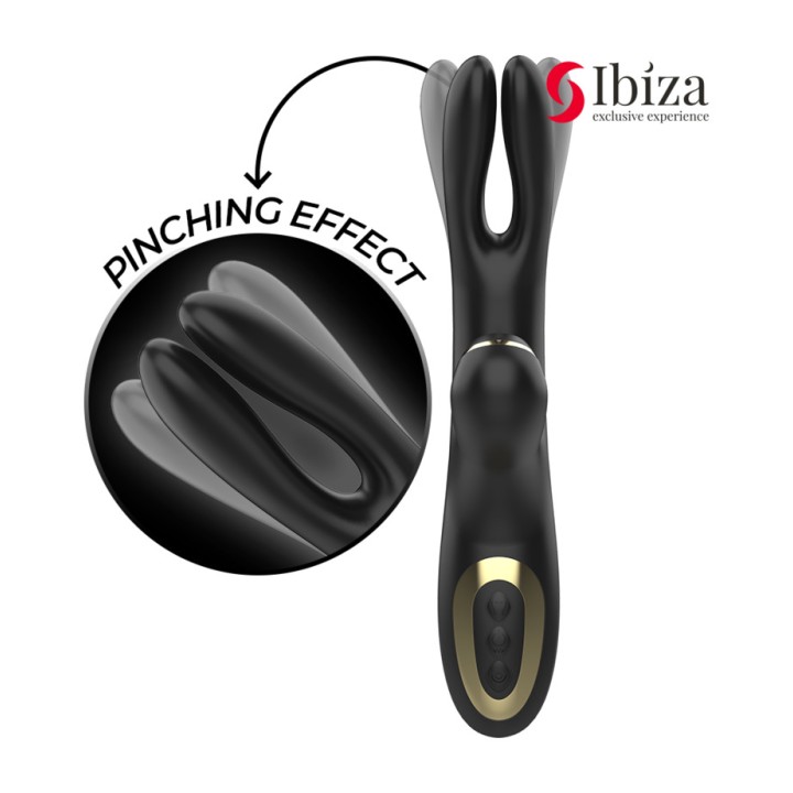 IBIZA TECHNOLOGY Rabbit vibrator with clitoral suction and