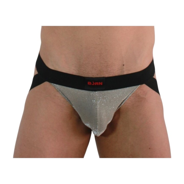 BURN Jockstrap muža s lesklým priborom 001 D-241629VAR
