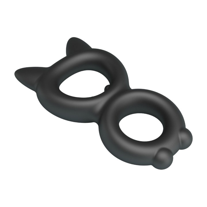 CRAZY BULL Anul de silicón dublu pentru penis model 20 TORAN