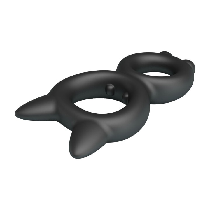 CRAZY BULL Anell doble de silicona per penis model 20 TORAN