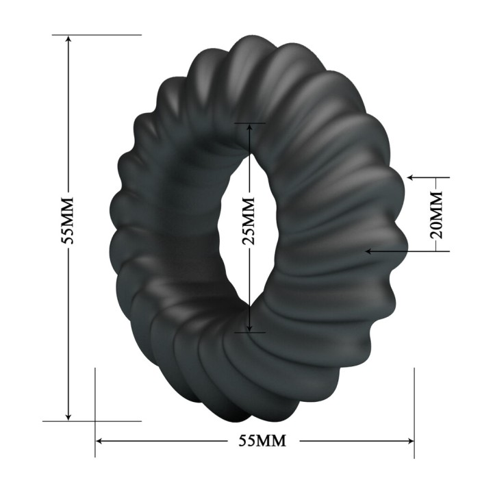 CRAZY BULL Silicone ring for penis model 8 FITZ D-243838