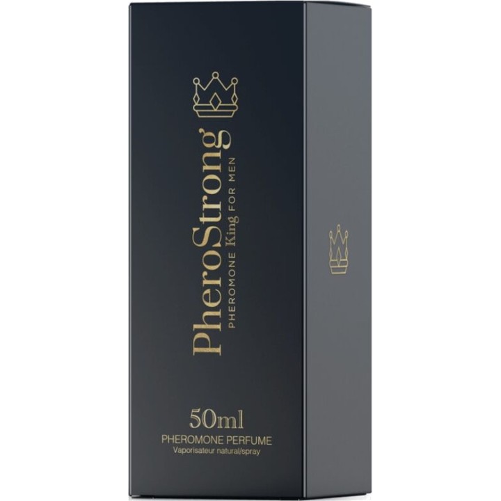PHEROSTRONG Perfume con feromonas para hombre KING 50 ML