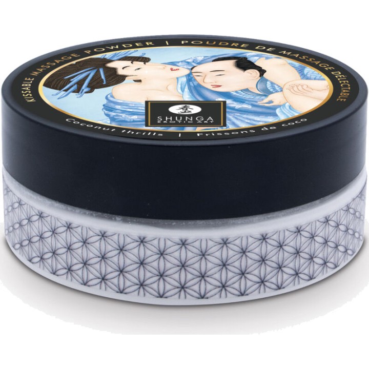 SHUNGA Kit de polvos masaje comestibles