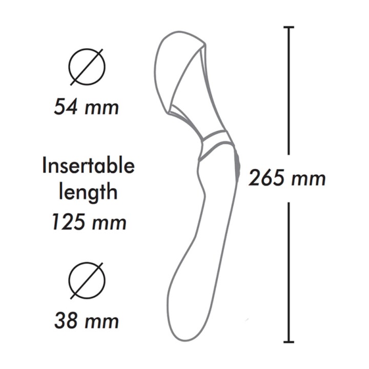 SHUNGA Vibrador massagista íntimo ZOA D-237798VAR