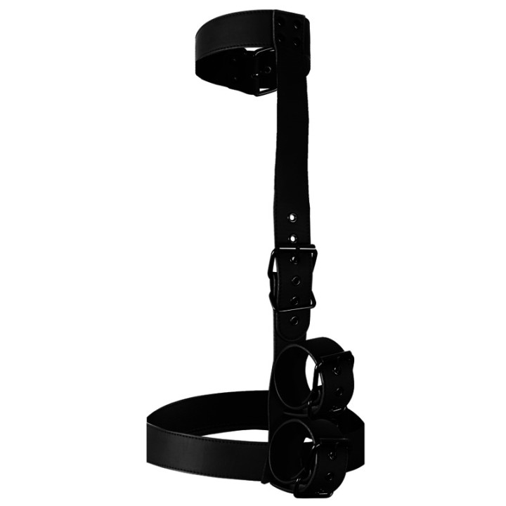 FETISH SUBMISSIVE Ensemble de fixation corporelle cou et