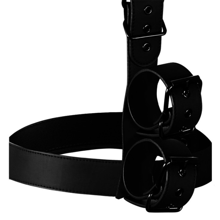FETISH SUBMISSIVE Ensemble de fixation corporelle cou et
