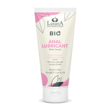 water-based anal lubricant luxuria-bio 50 ml